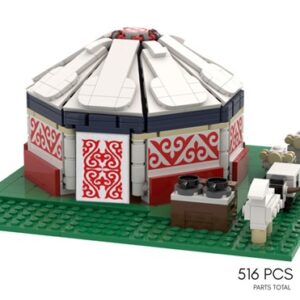 Central Asian Yurt Building Set